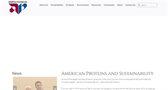 Desktop Screenshot of americanproteins.com